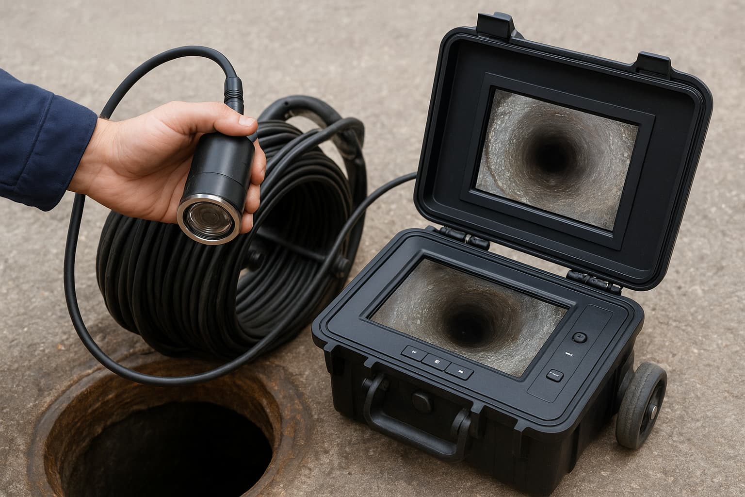 CCTV Drain Surveys Featherstone Staffordshire