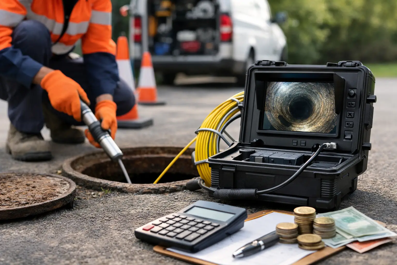 CCTV Drain Survey Cost: What Affects It?