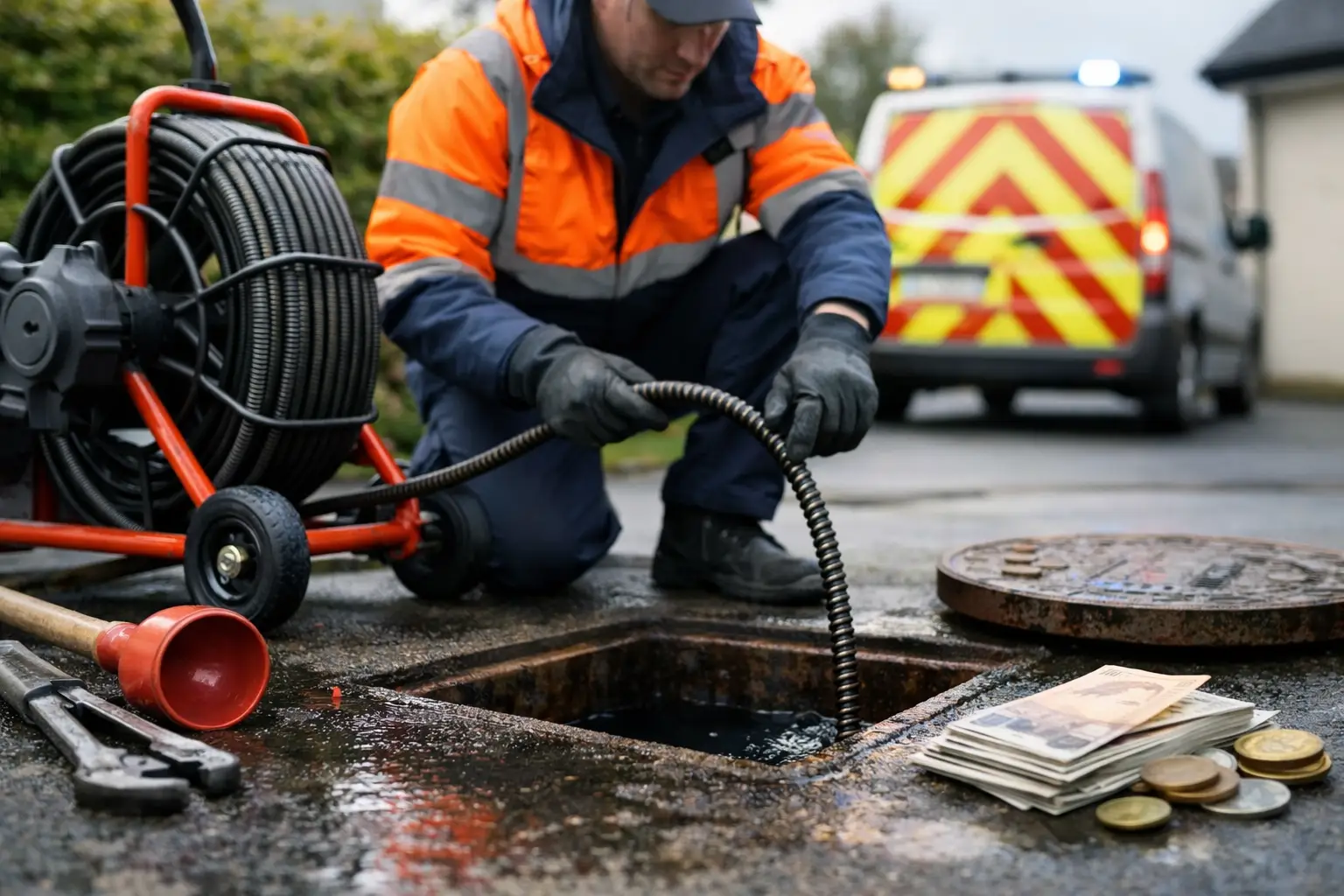 Emergency Drain Unblocking Cost Explained