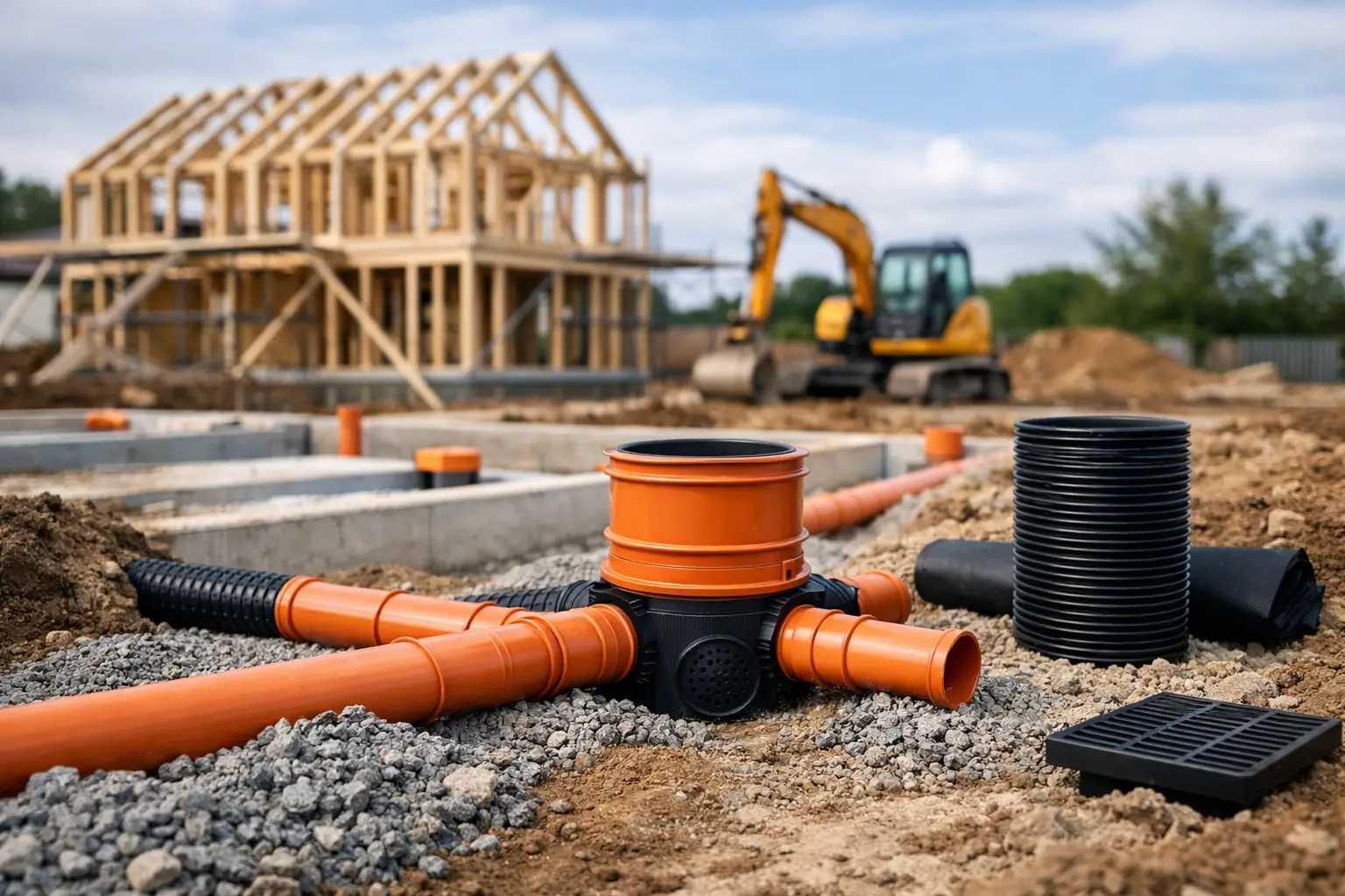 New Build Drainage Installation Done Right