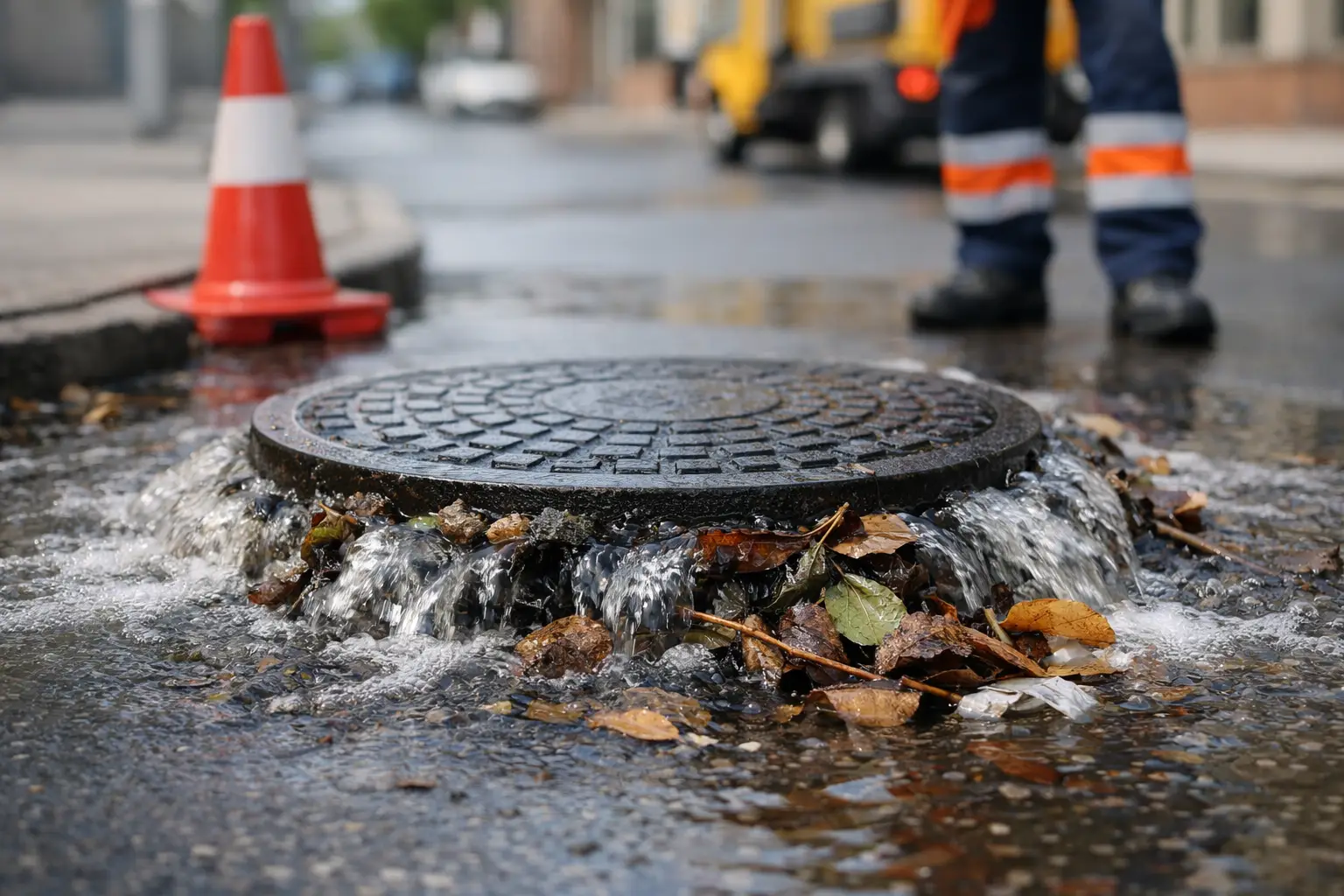 Blocked Manhole Cover Issues Explained