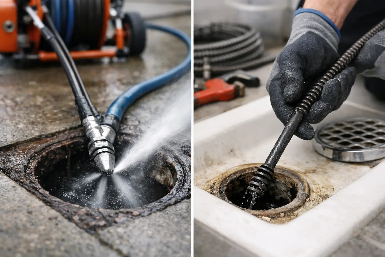 Drain Jetting vs Rodding: Which Works Best?