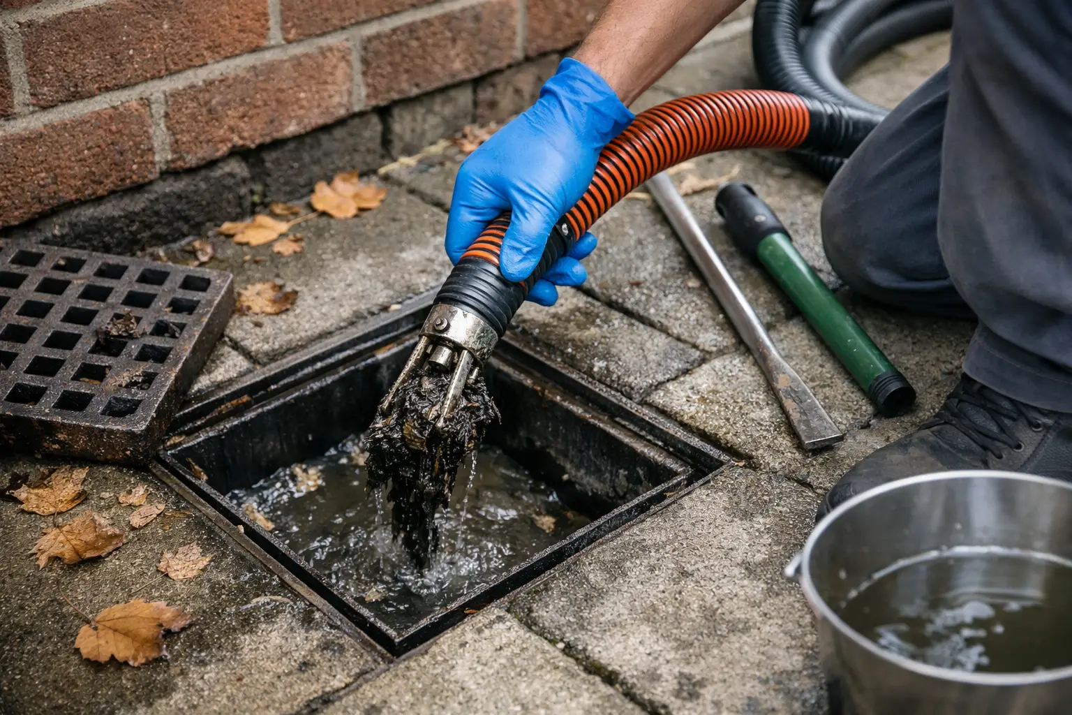 How to Clear Gully Blockage Properly