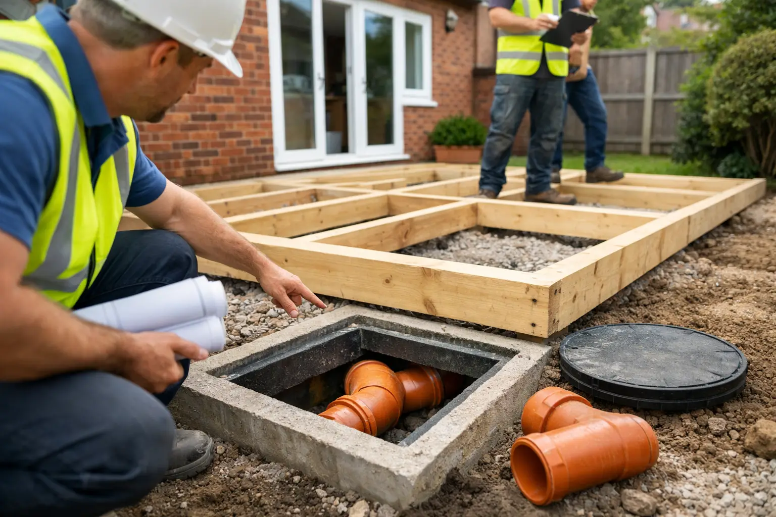 Guide to Drain Build Over Rules for UK Homes
