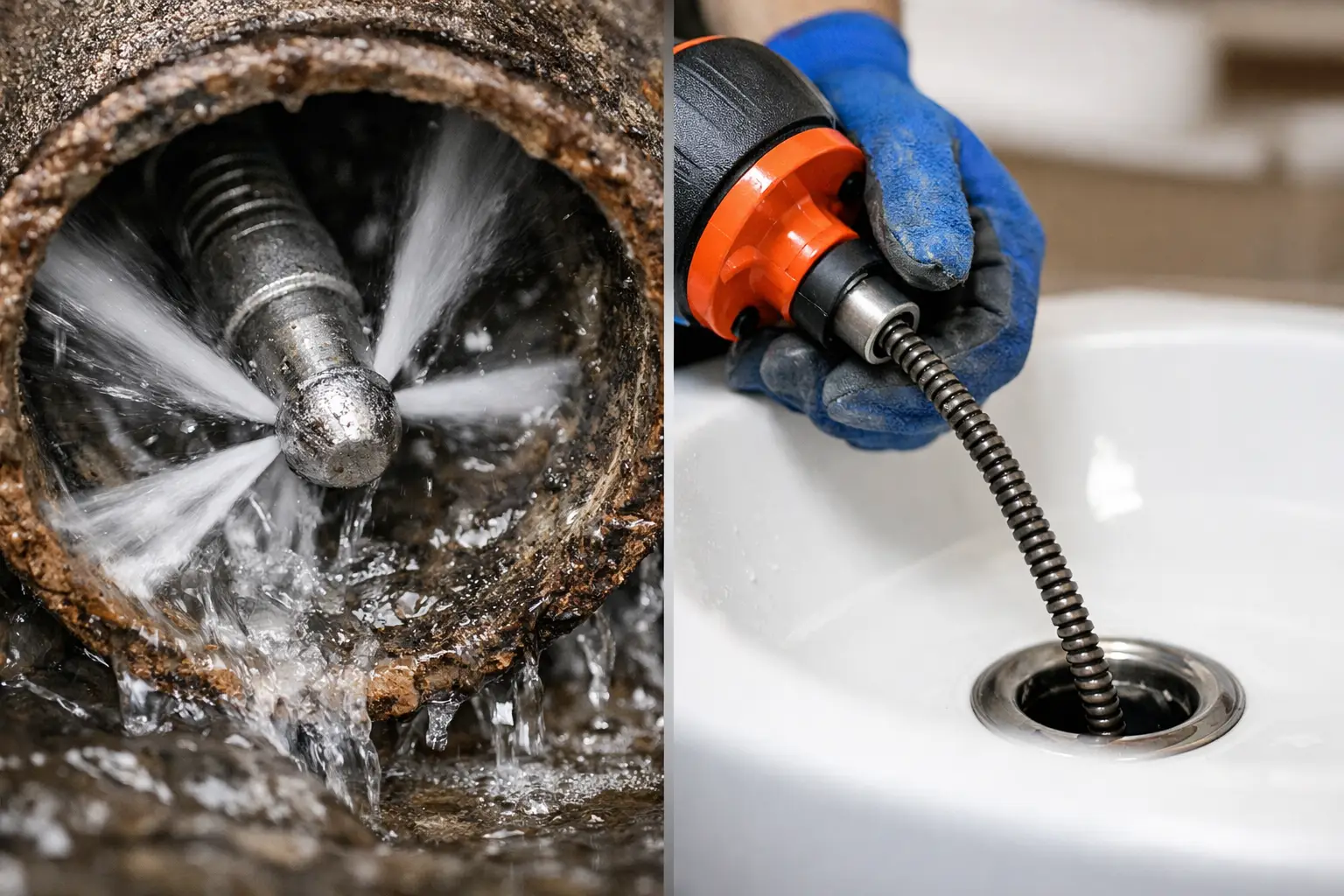 Water Jetting vs Drain Snaking: Which Works?